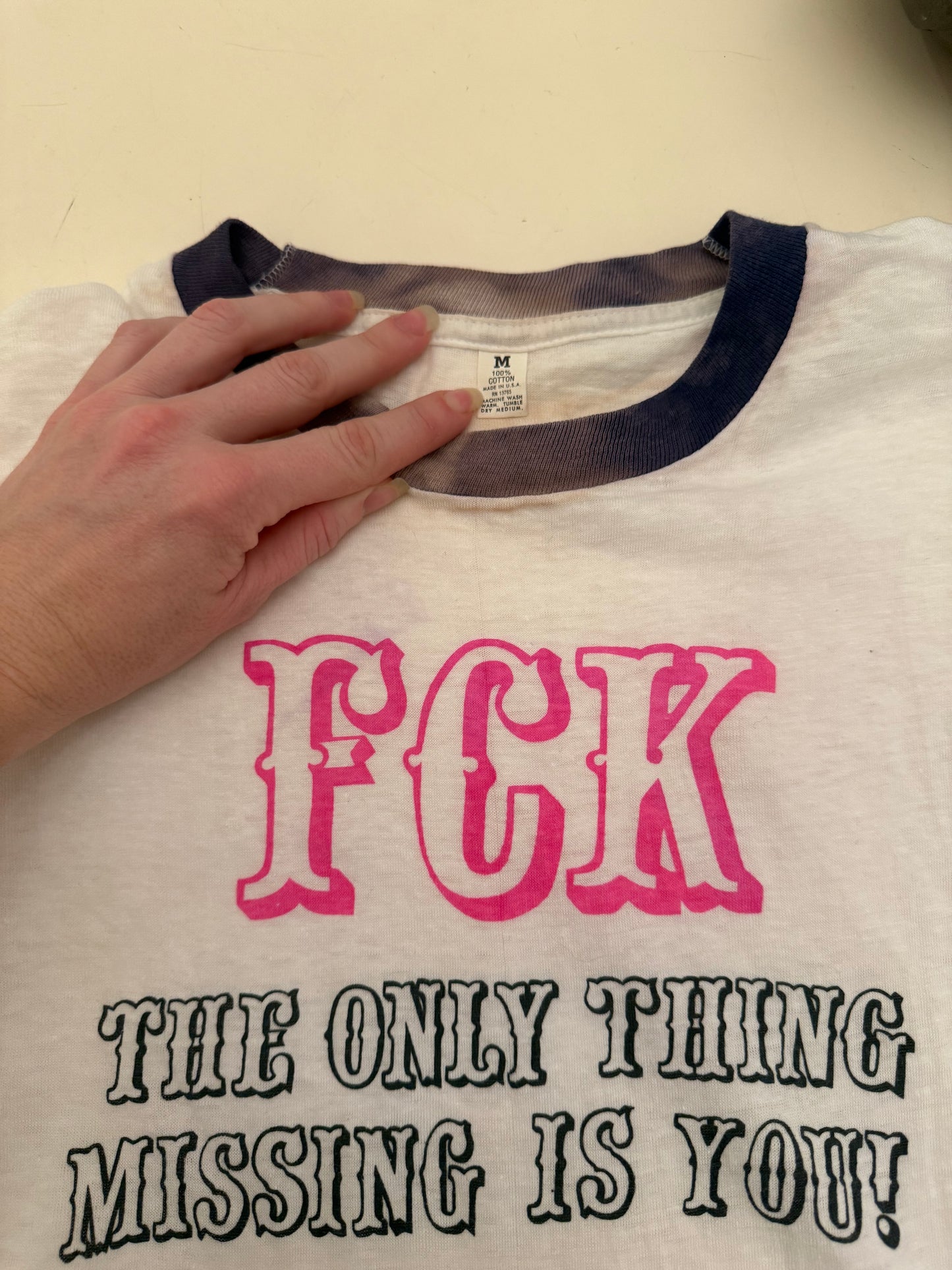 1970s FCK Only Thing Missing is U