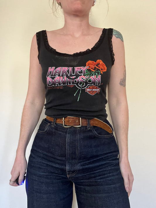 Vintage Harley Rose Tank