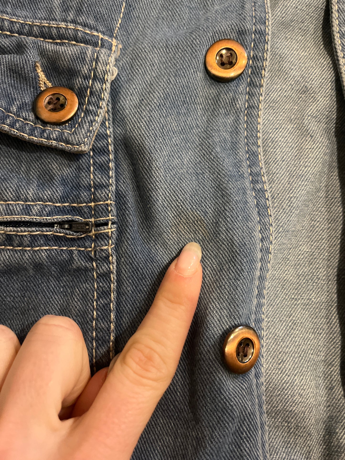 1970s Male Brand Denim Jacket