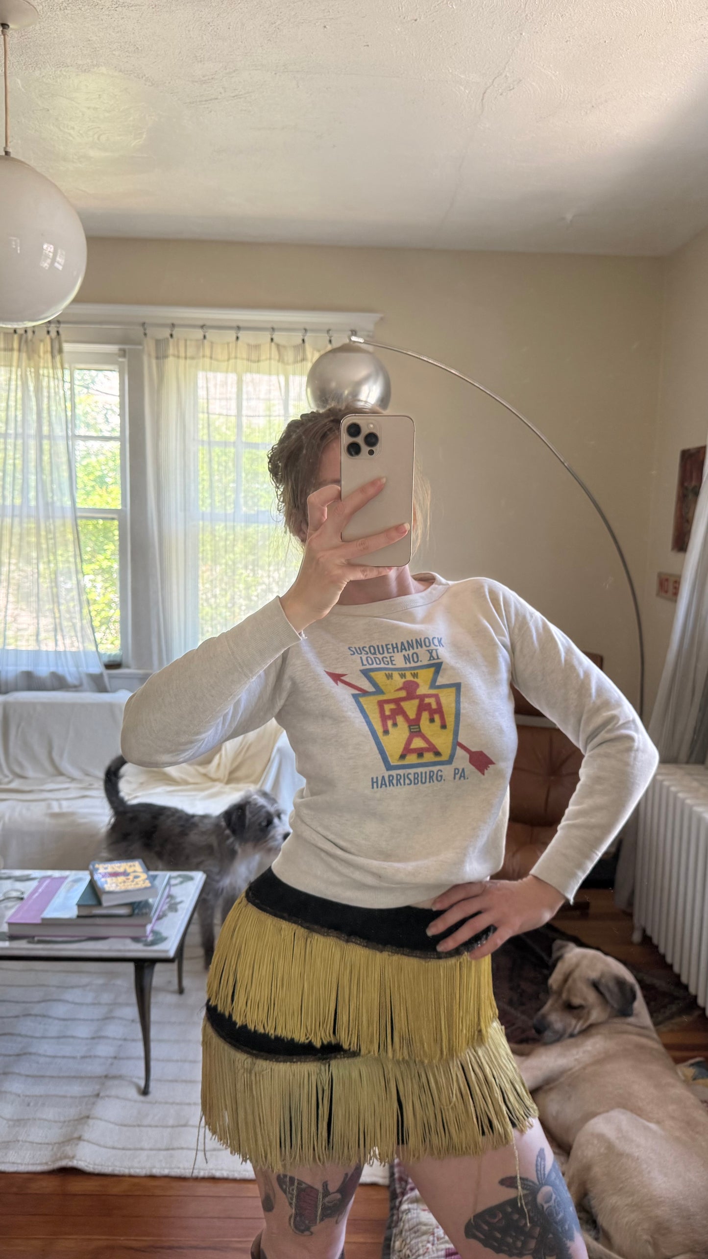 1950s Cotton Susquenannock Lodge Crewneck XS/S