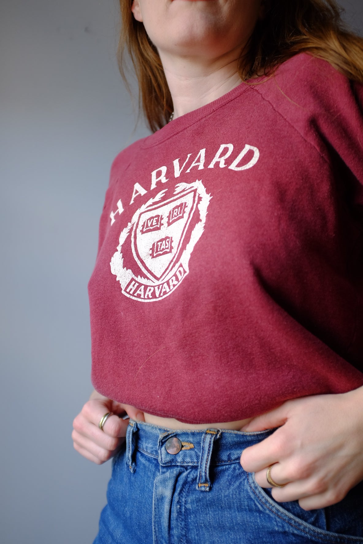 Vintage 1970s Harvard Crewneck