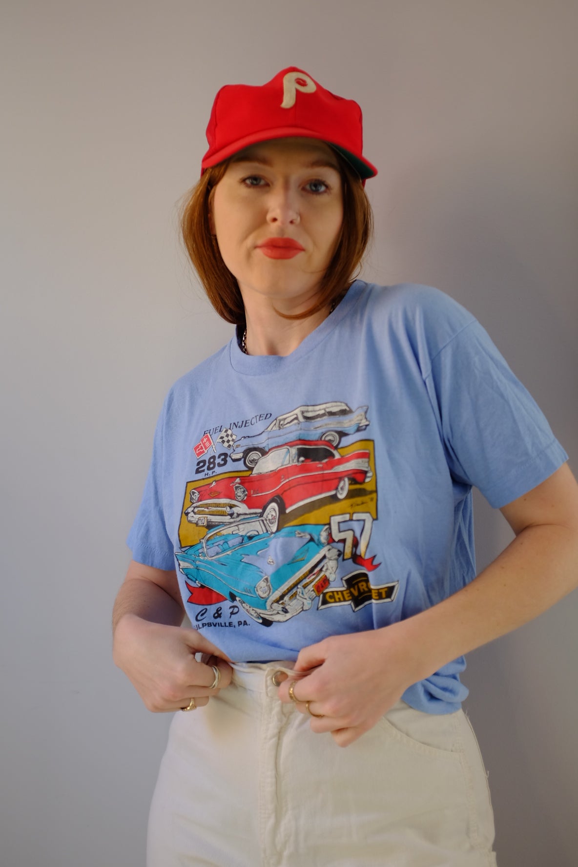 1980s Vintage 57 Chevy T Shirt