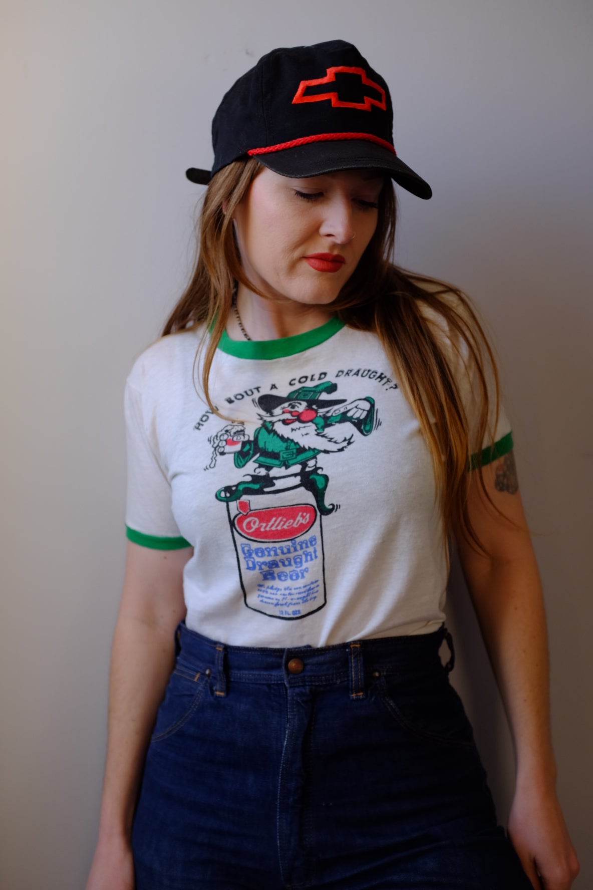 1970’s Ortliebs Beer Ringer Tee