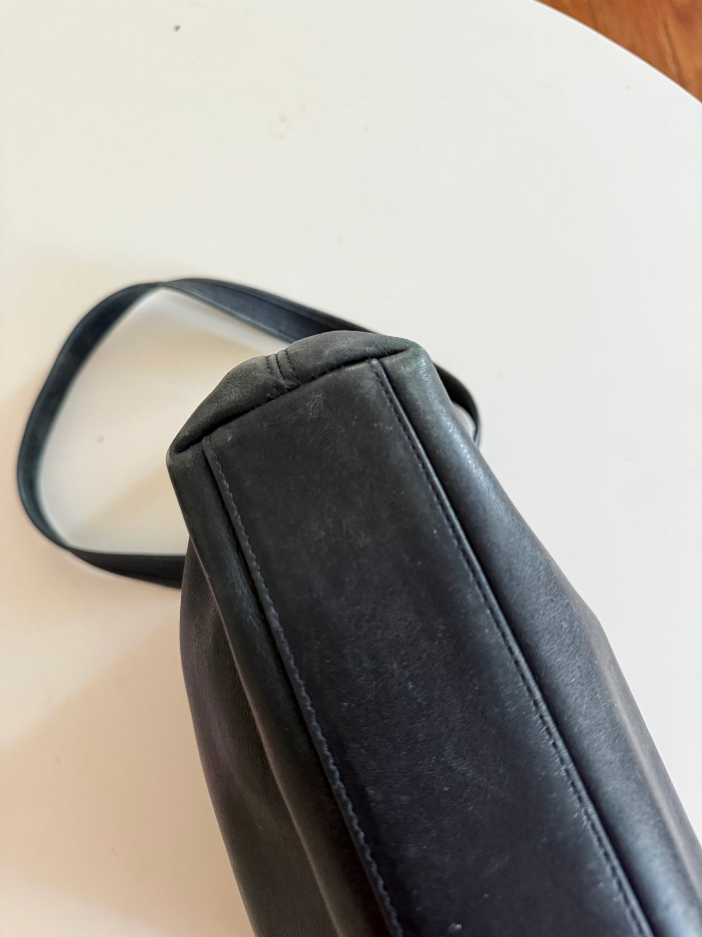 Vintage Coach Legacy Hobo Bag Black 9148