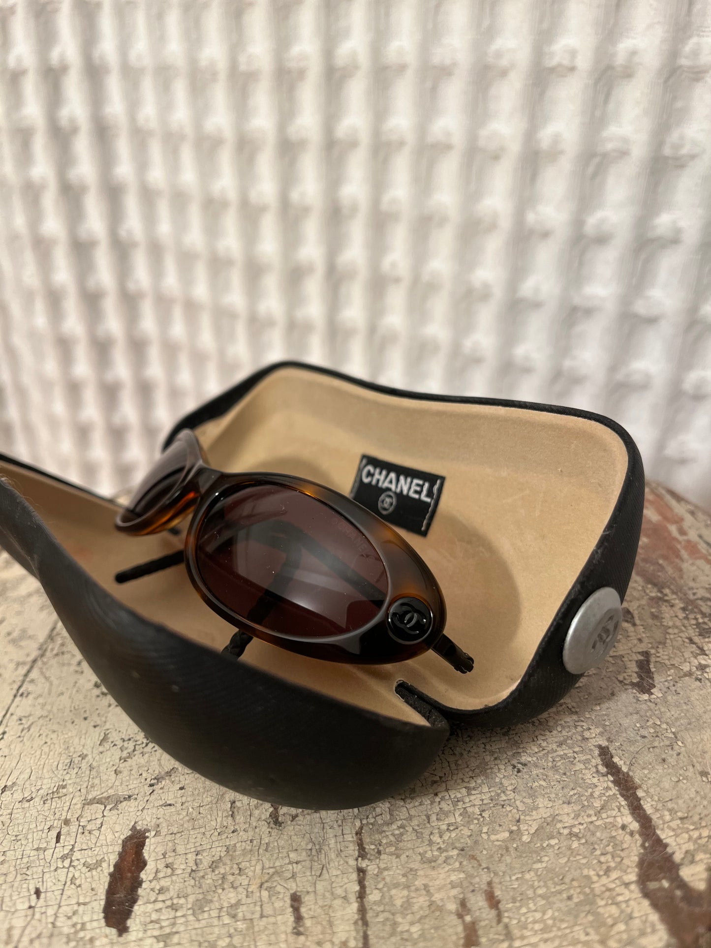 Vintage Authentic Chanel Cateye Sunglasses