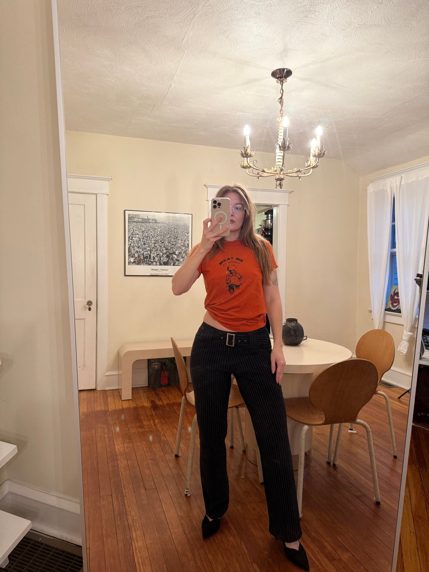 1970s Meat Me at Speedy Sandwich Shop S/M