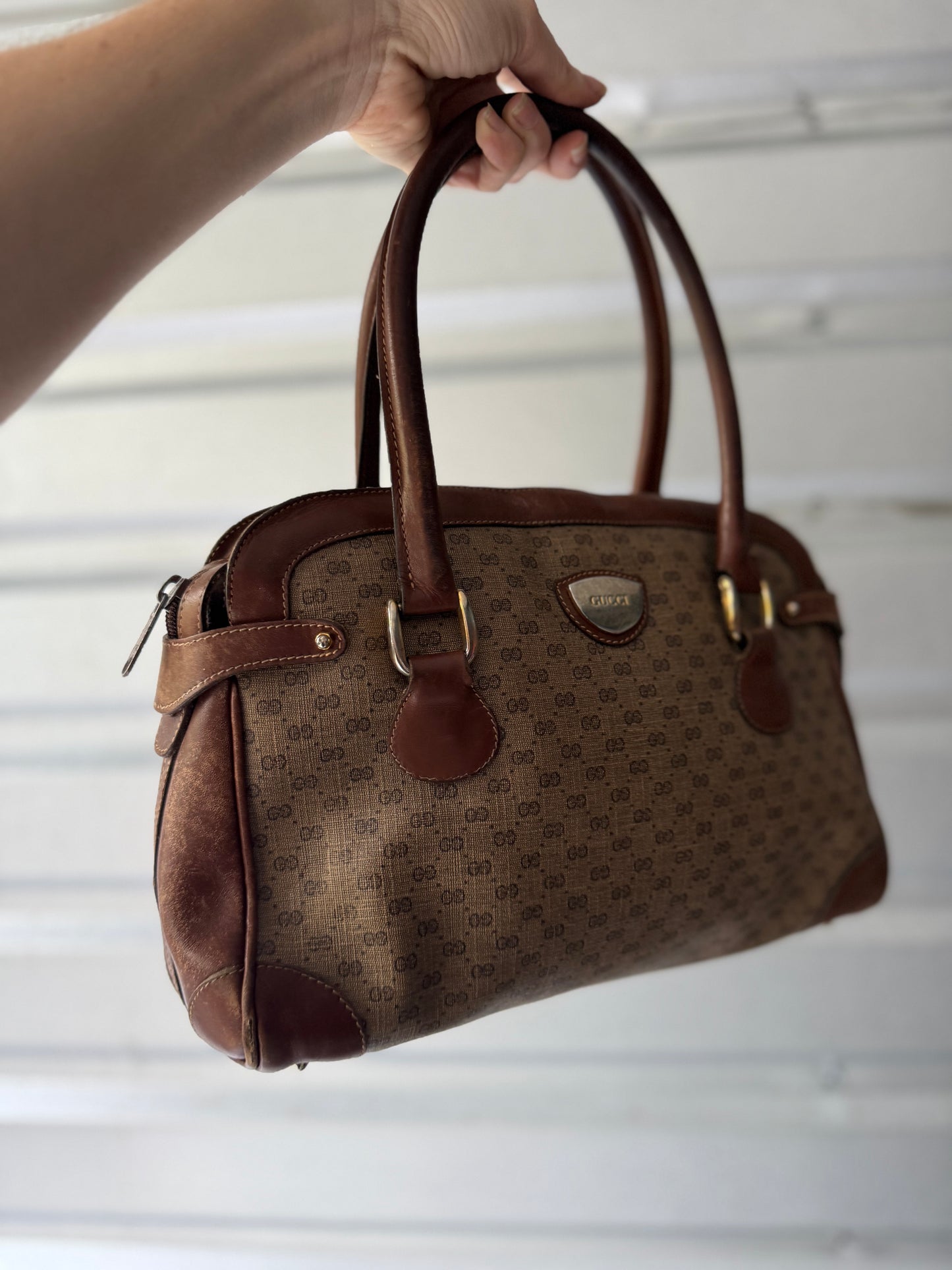 1970s/1980s Authentic Gucci Monogram Purse