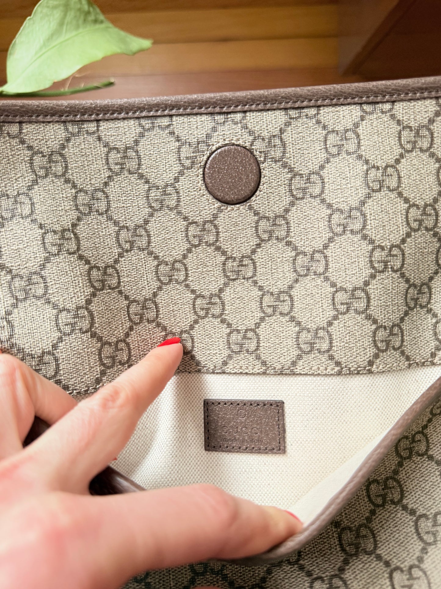 Brown GG Supreme Canvas Neo Vintage Belt Bag