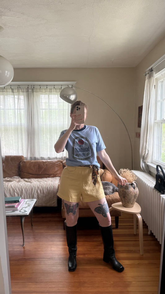 1970s Natural Light Tee