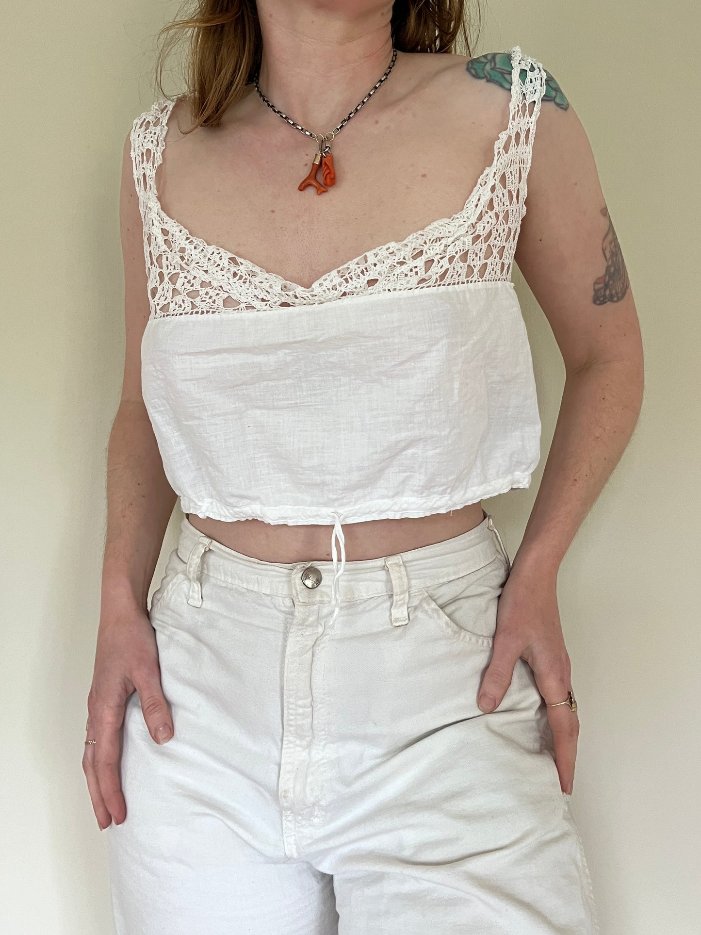 Antique Victorian Cotton Camisole