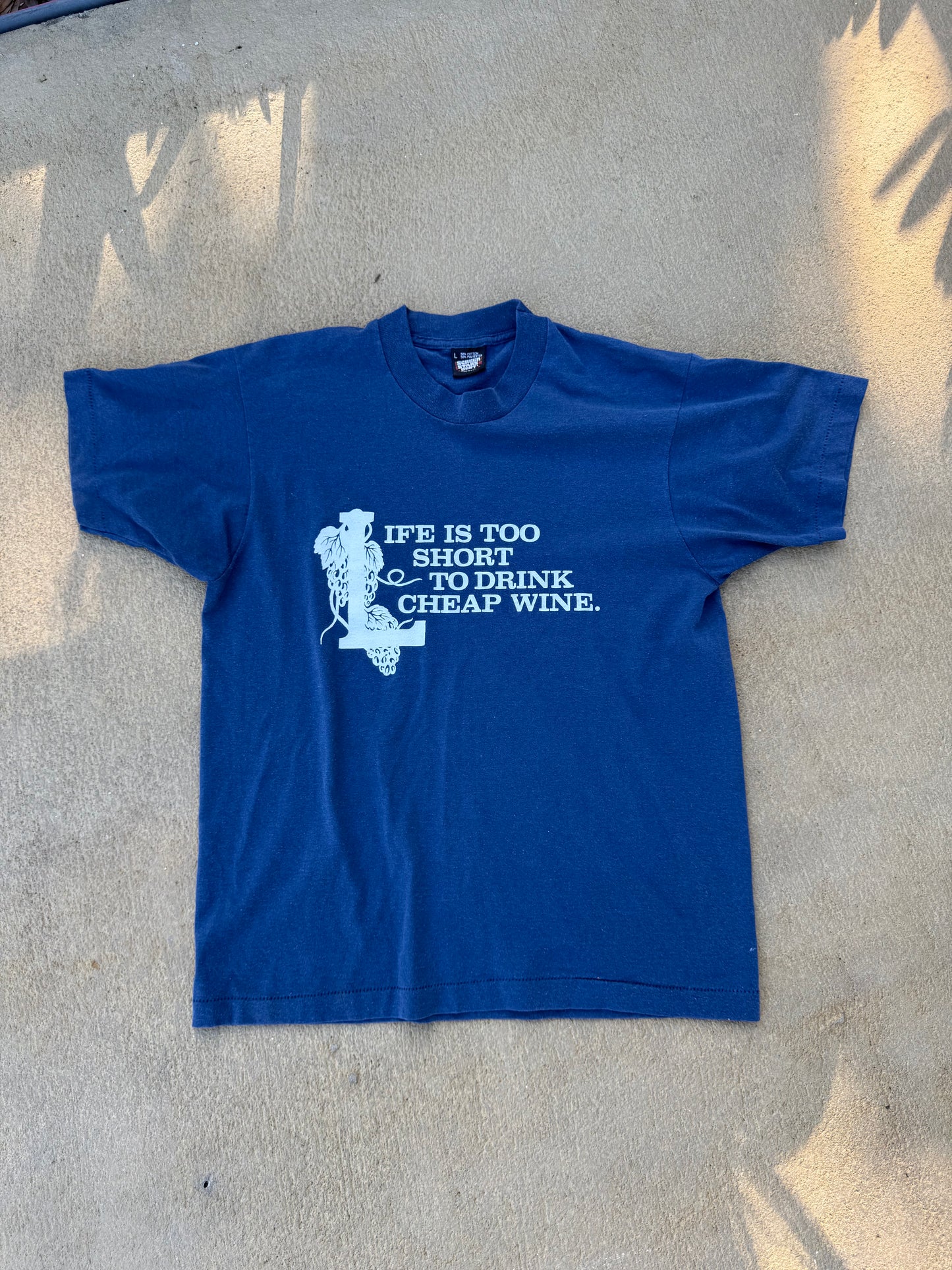 1970s Art Tee & Wine Tee