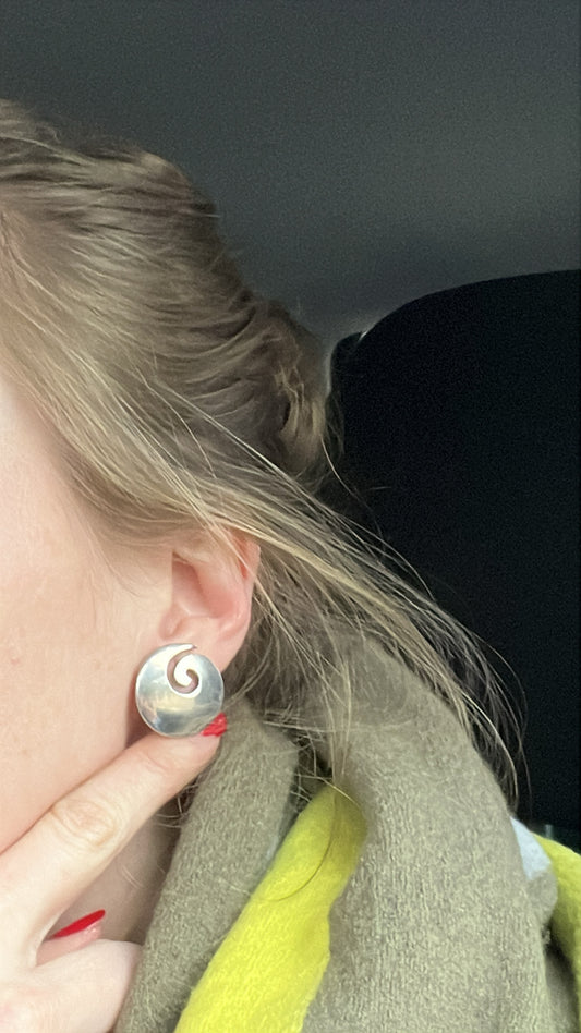Swirly Earrings