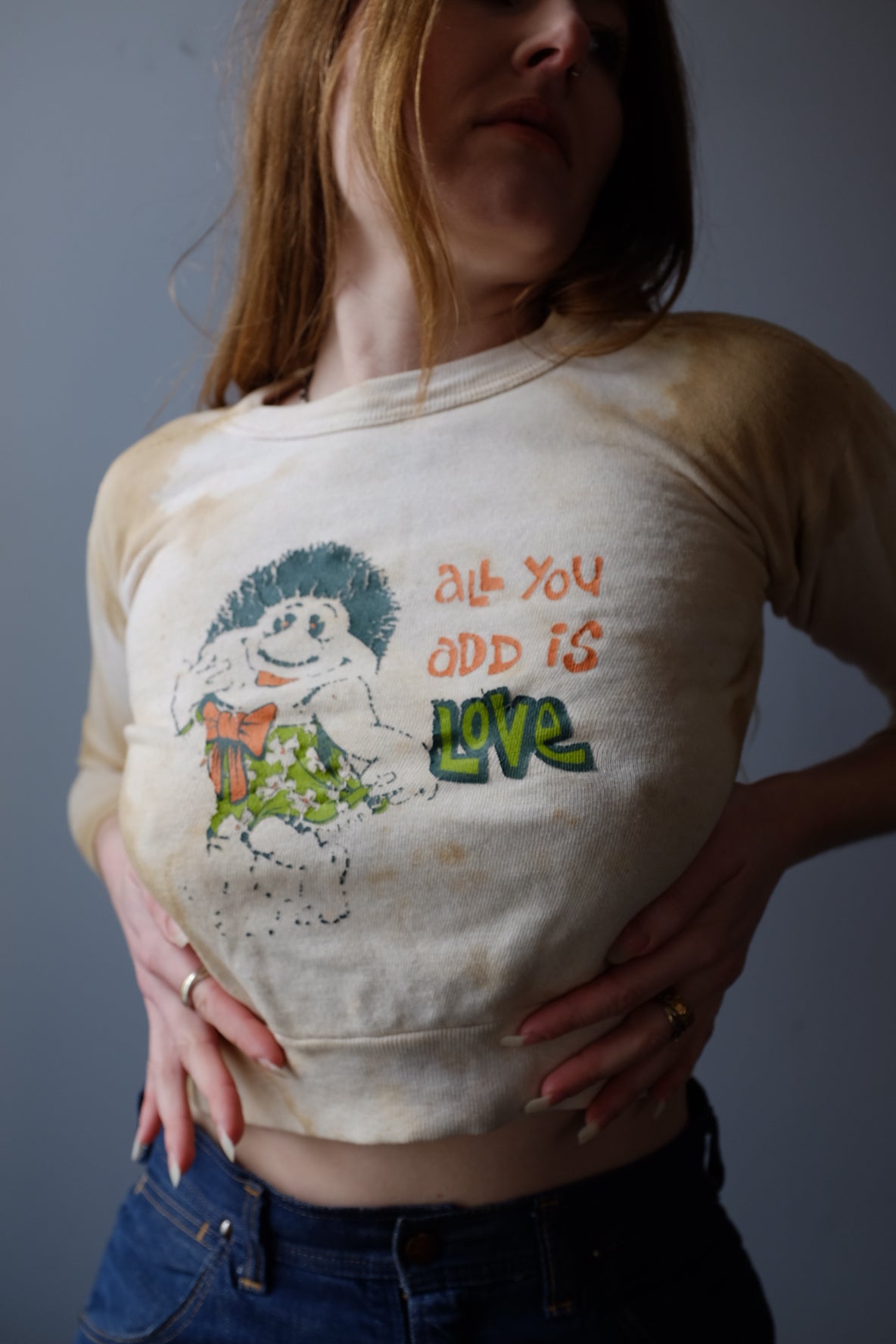 All You Add Is Love 1970’s Crew Neck