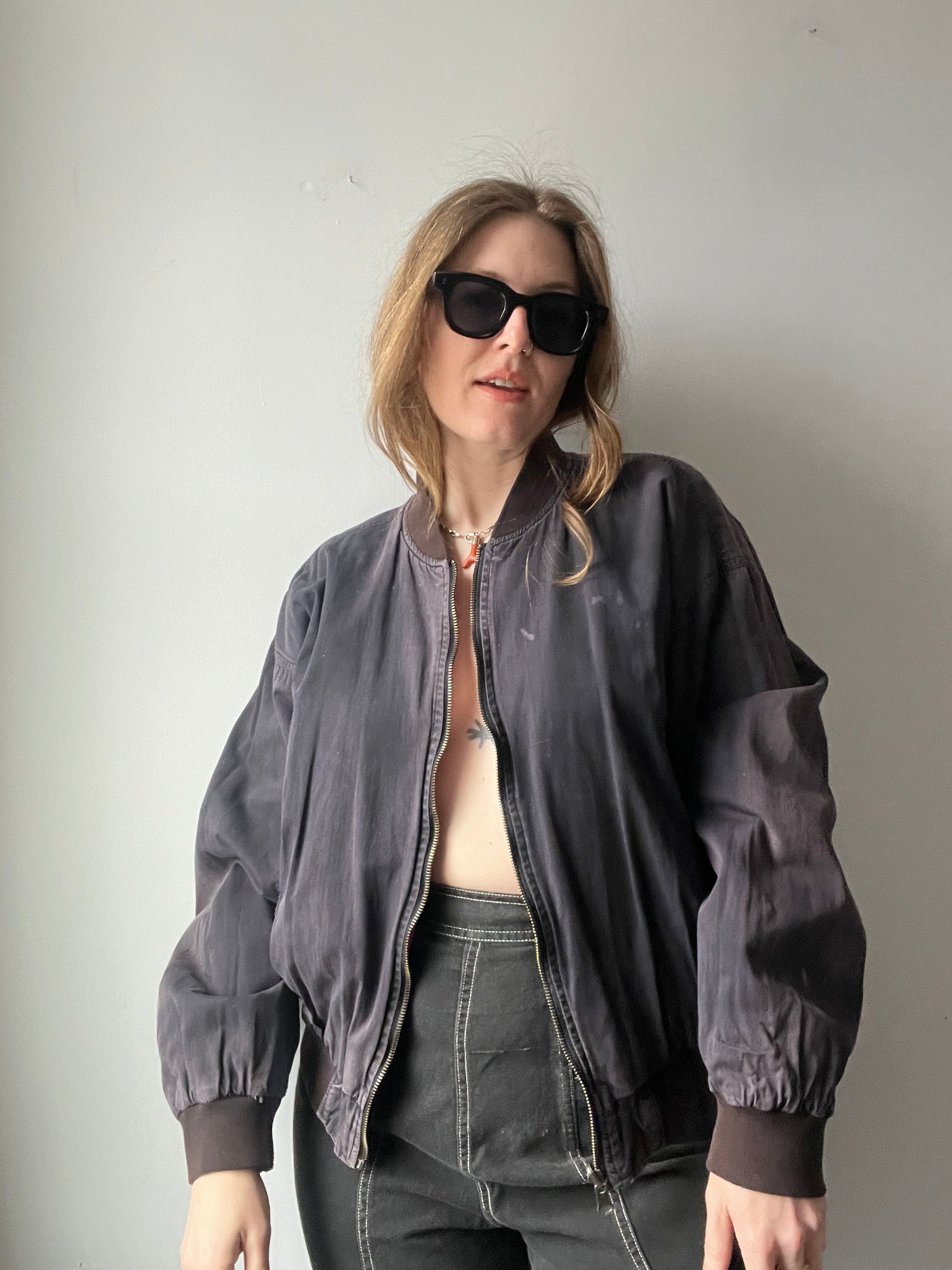 1980s Reversible Marlboro Zip Up Jacket – Honey Cycle Vintage
