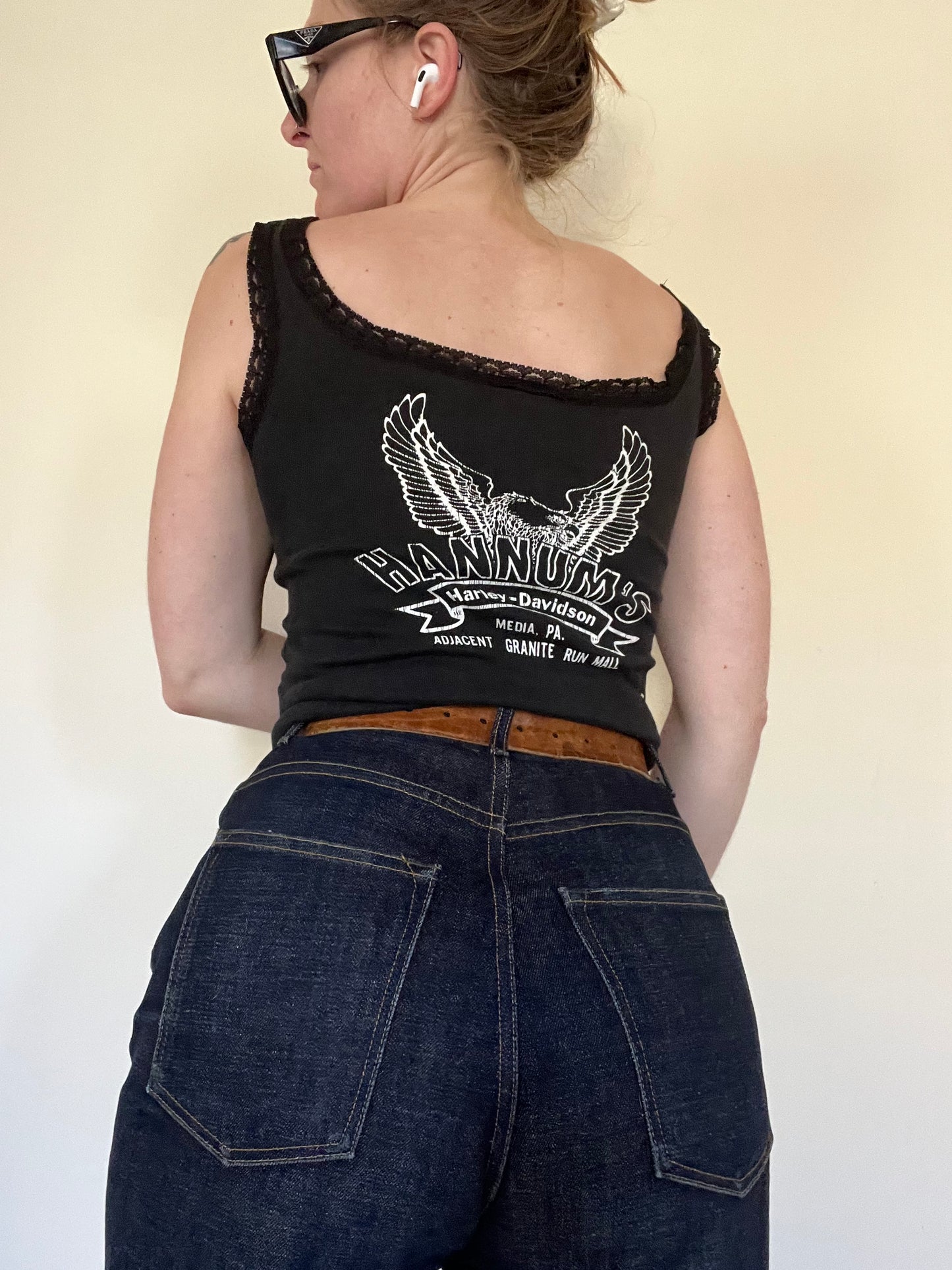 Vintage Harley Rose Tank