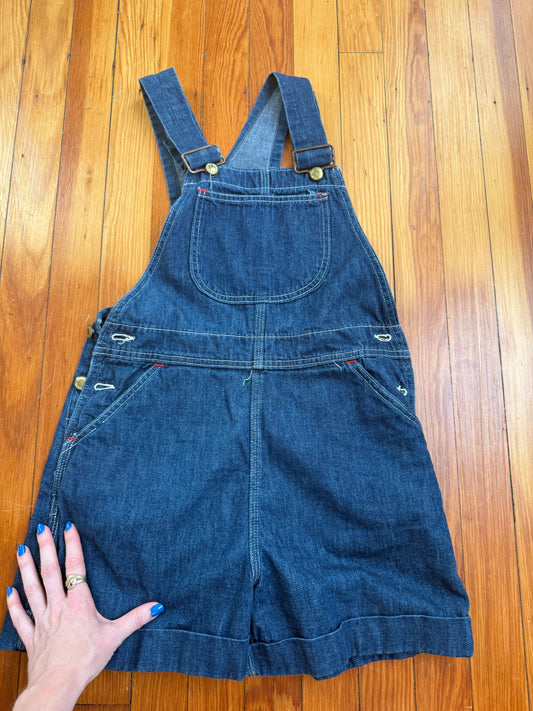 1970s Overall Shorts