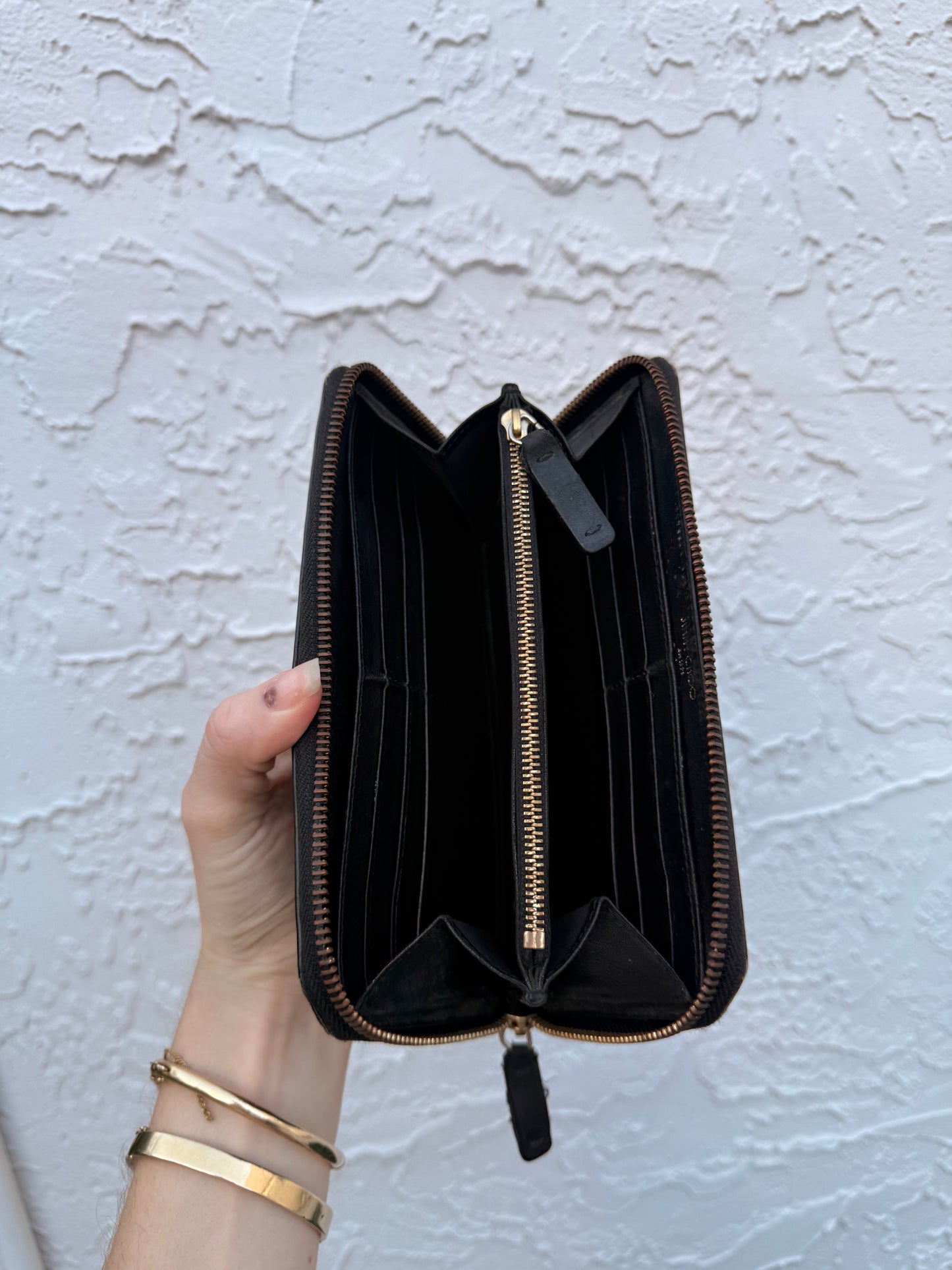 Jimmy Choo Star Studded Zip Wallet