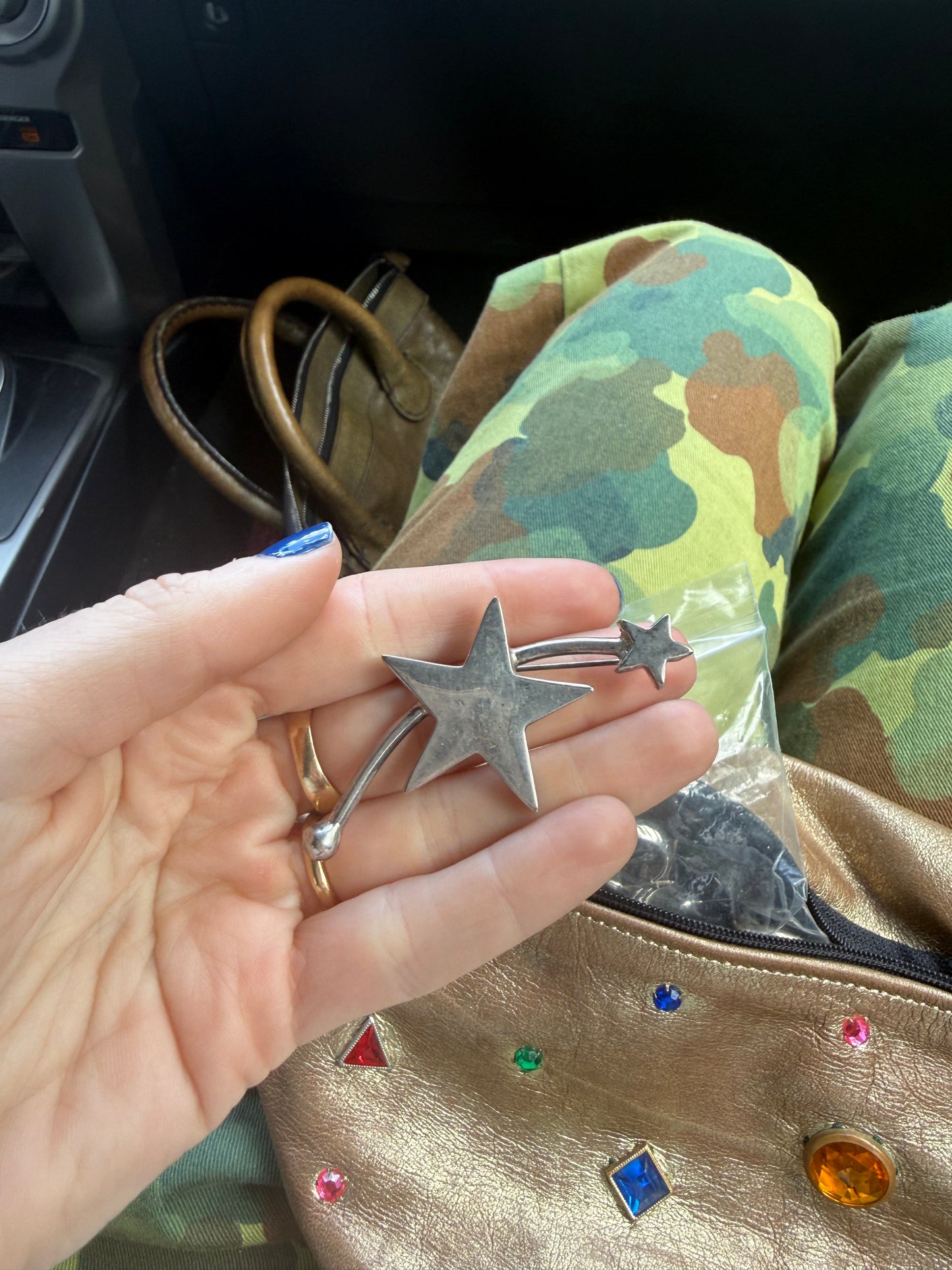 925 Shooting Star Brooch