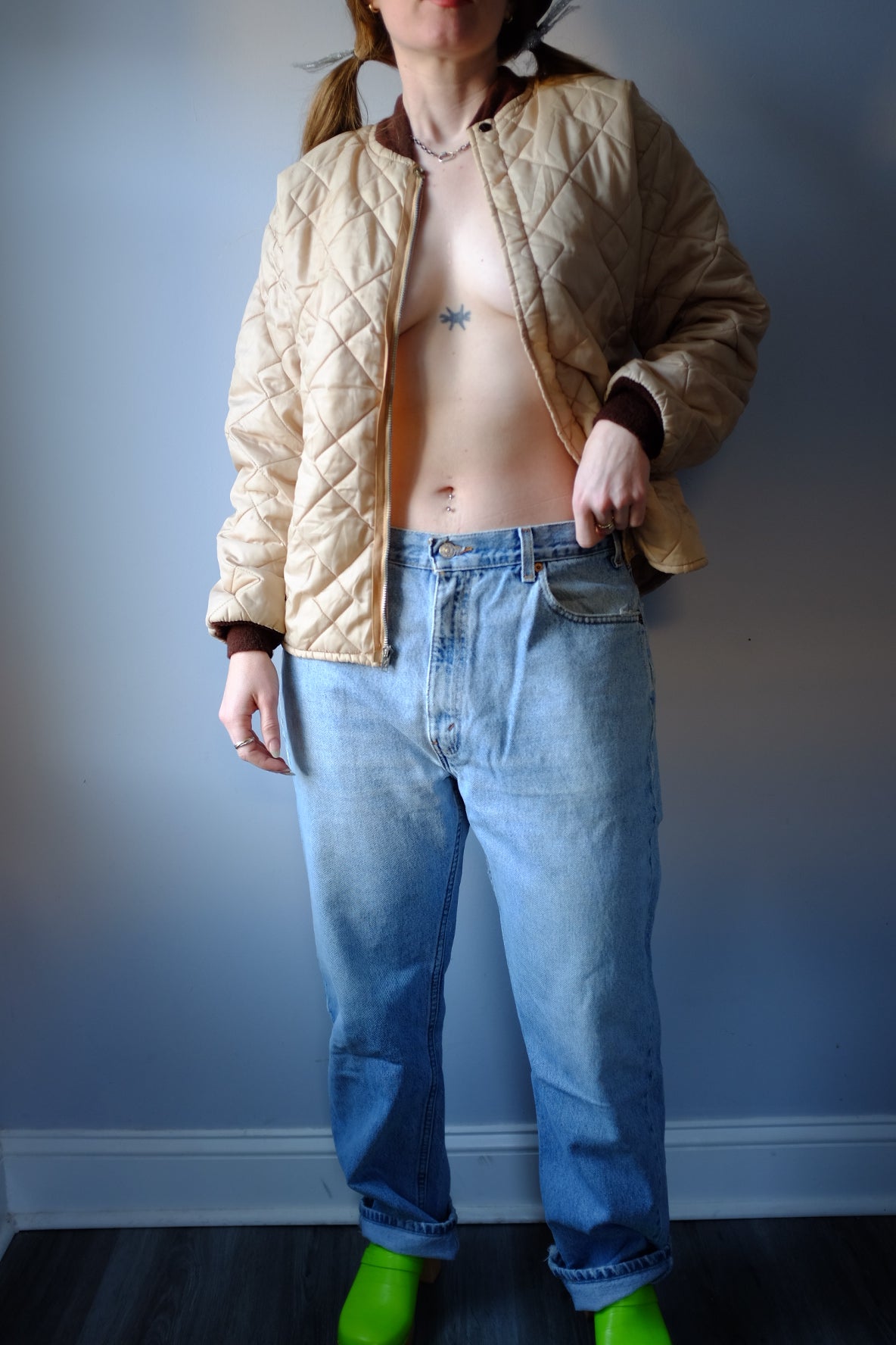 1980s Light Wash Vintage Levi’s 505 36”