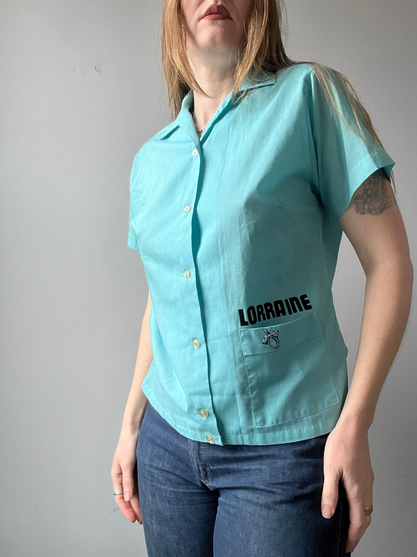 1960’s Bowling Shirt Lorraine