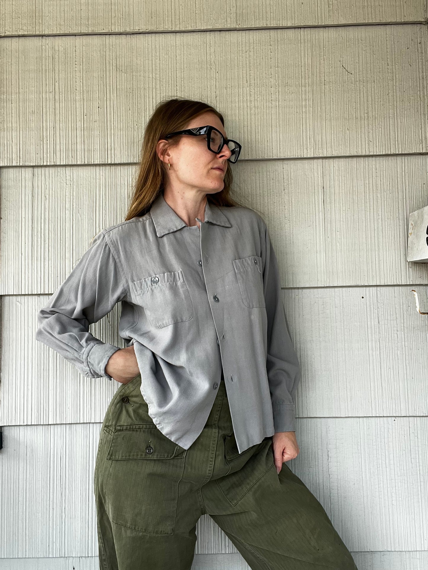 Vintage Gabardine Top