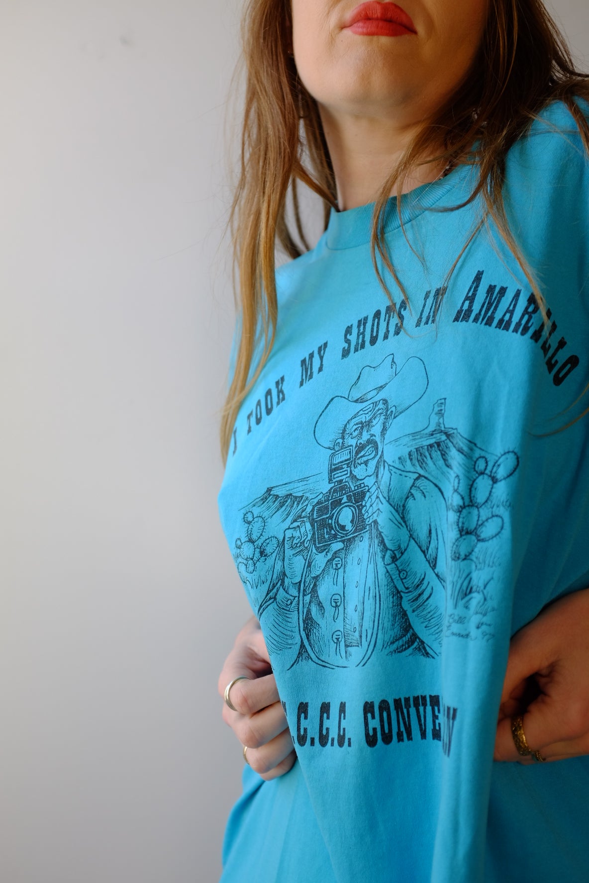 Vintage Shots in Amarillo Tee XL