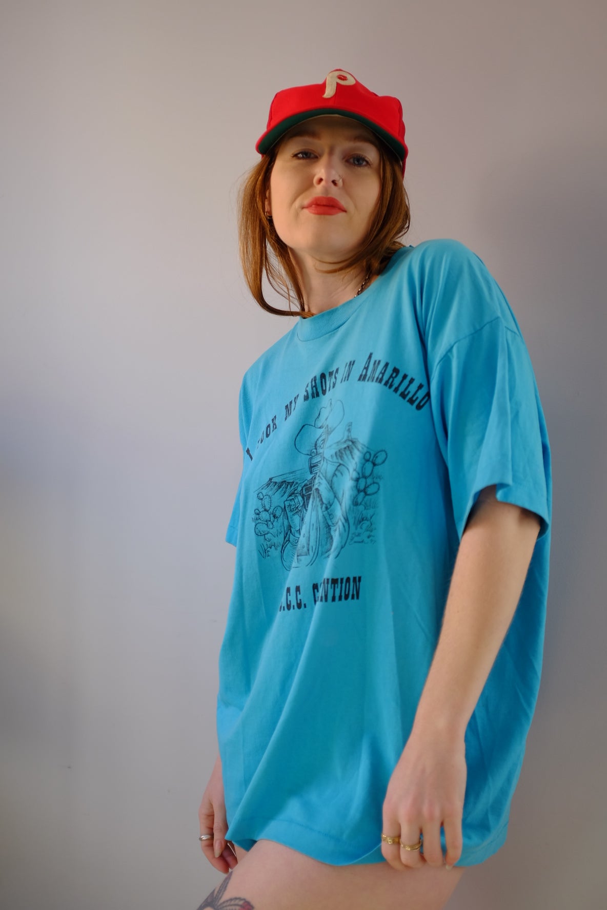 Vintage Shots in Amarillo Tee XL