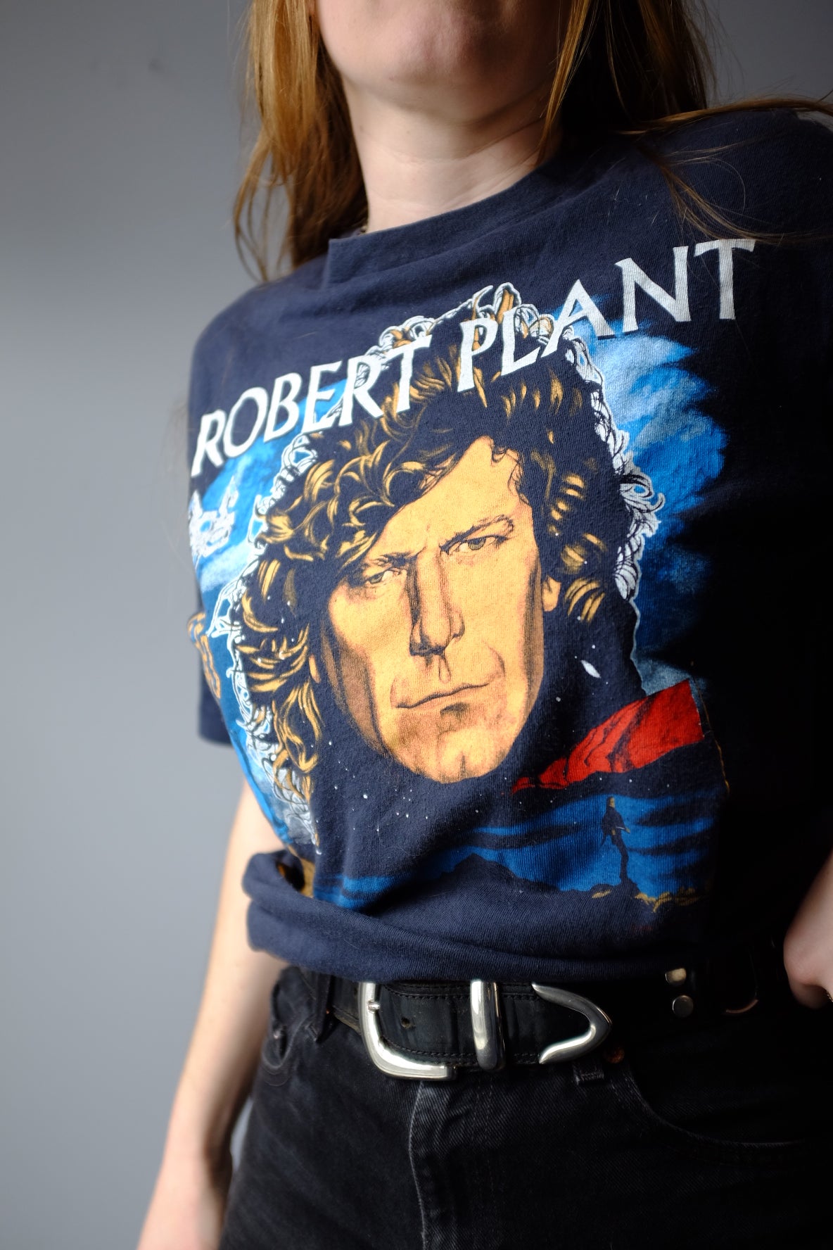 1980s Robert Plant Shirt M