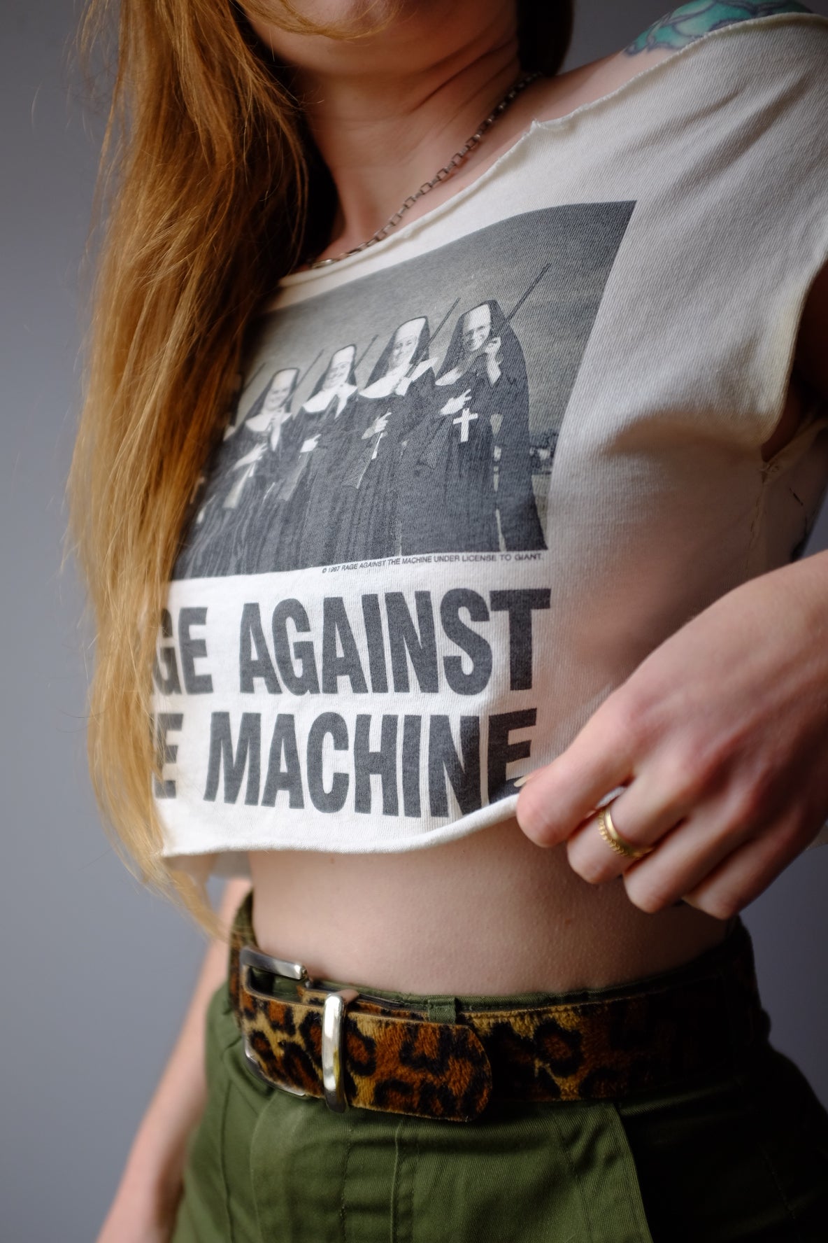 1980s Rage Against The Machine Tee