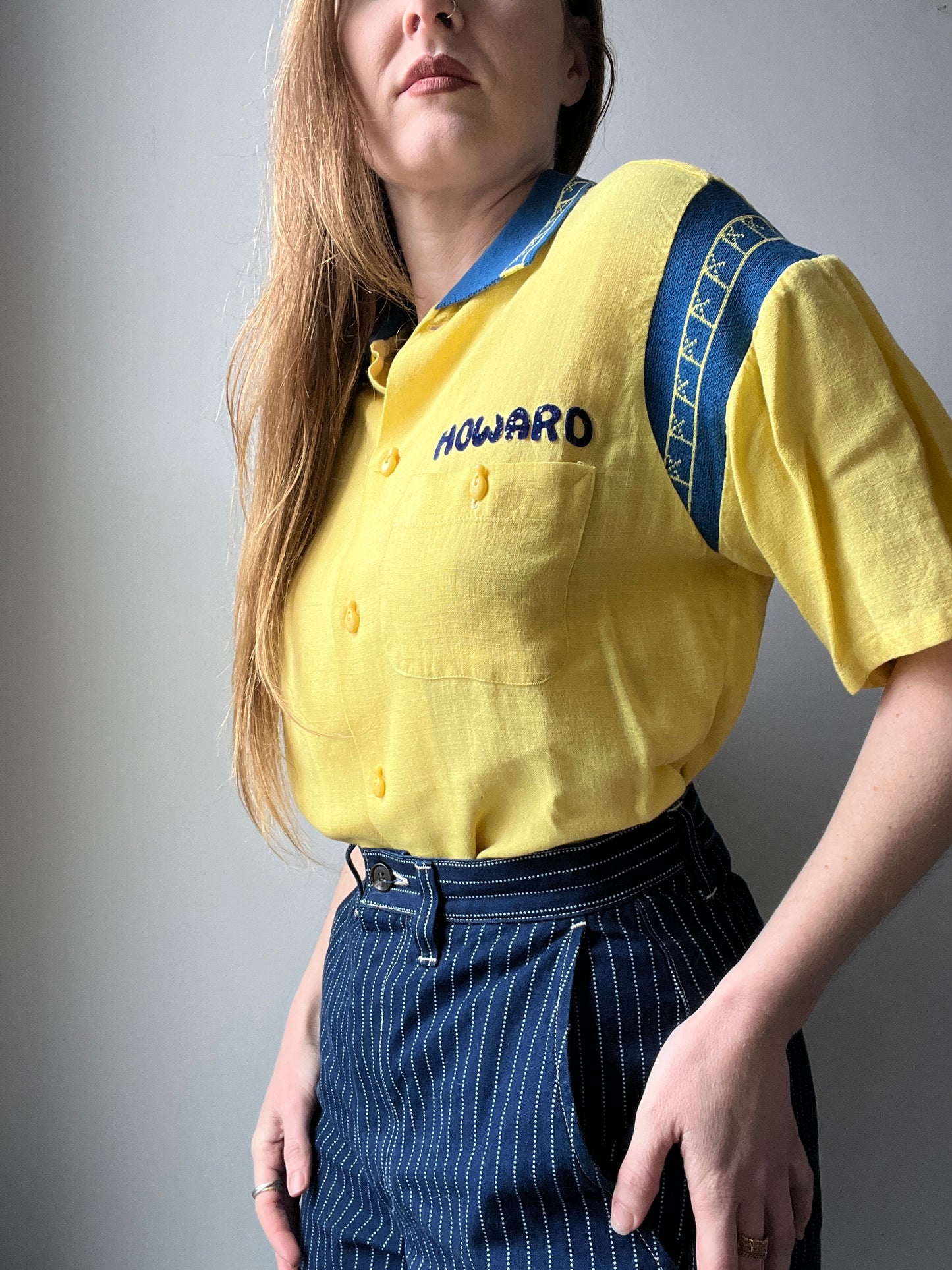 1950’s Yellow Bowling Tee