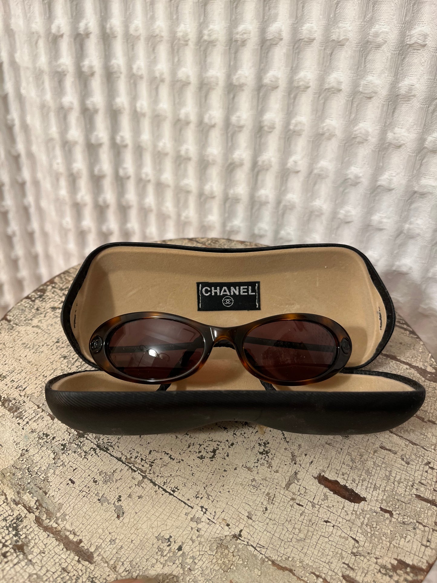 Vintage Authentic Chanel Cateye Sunglasses