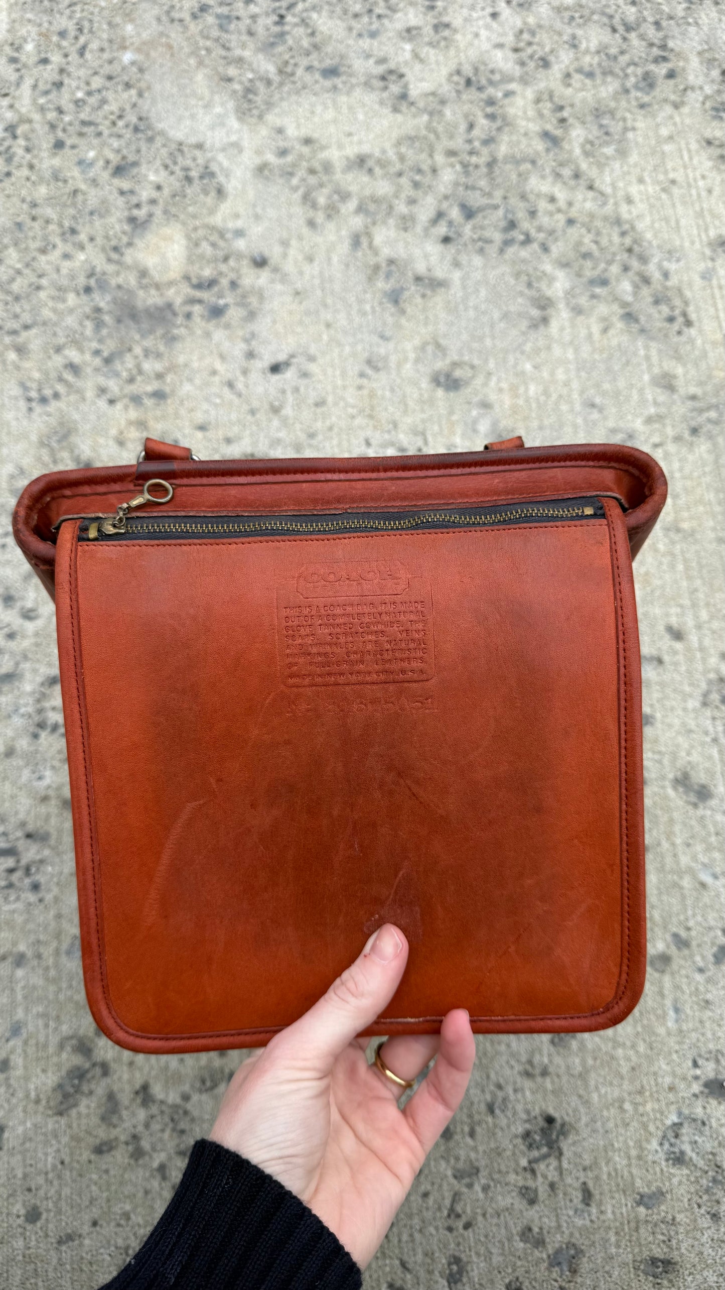Vintage Shoppers Bag Coach Purse