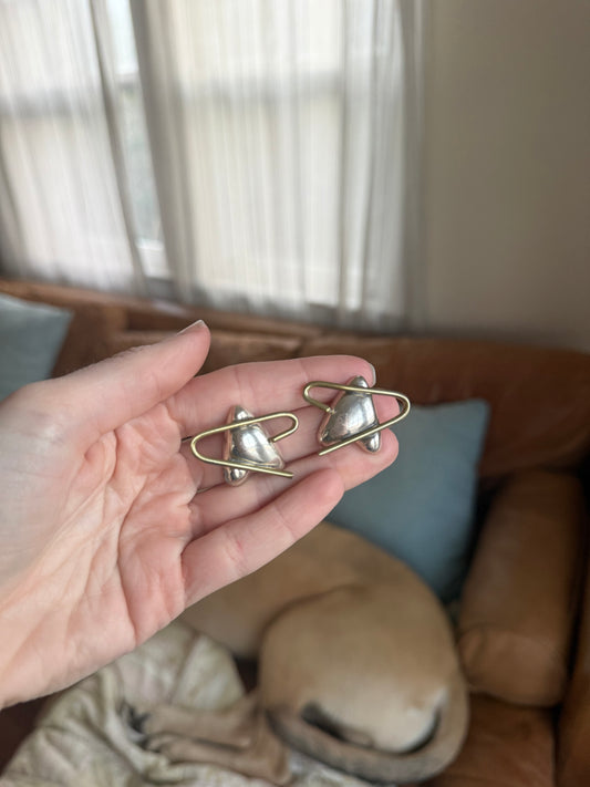 925 Abstract Earrings