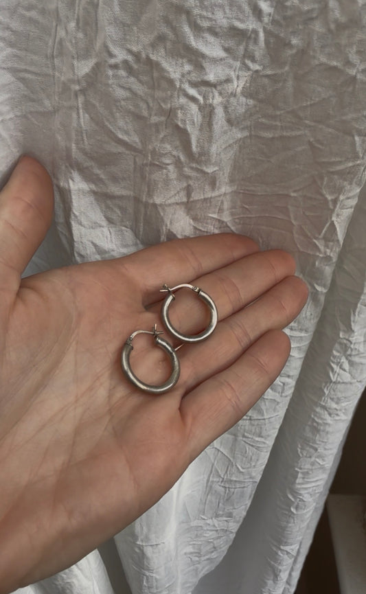 Silver 925 Hoops