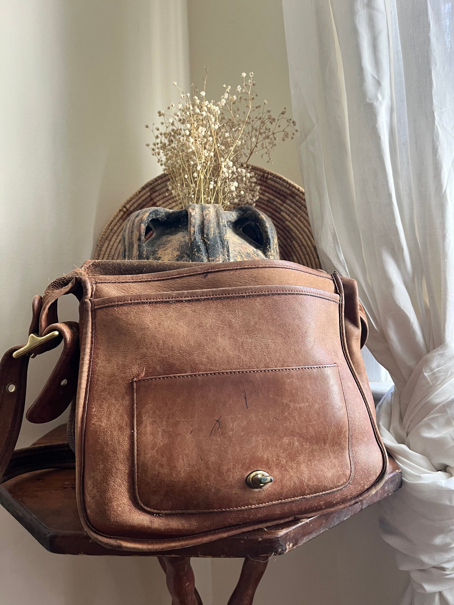 Vintage Coach Stewardess Bag