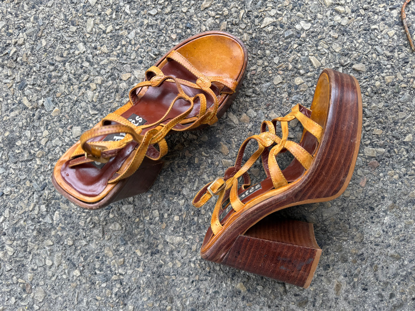 1990s El Dante Platform Sandals