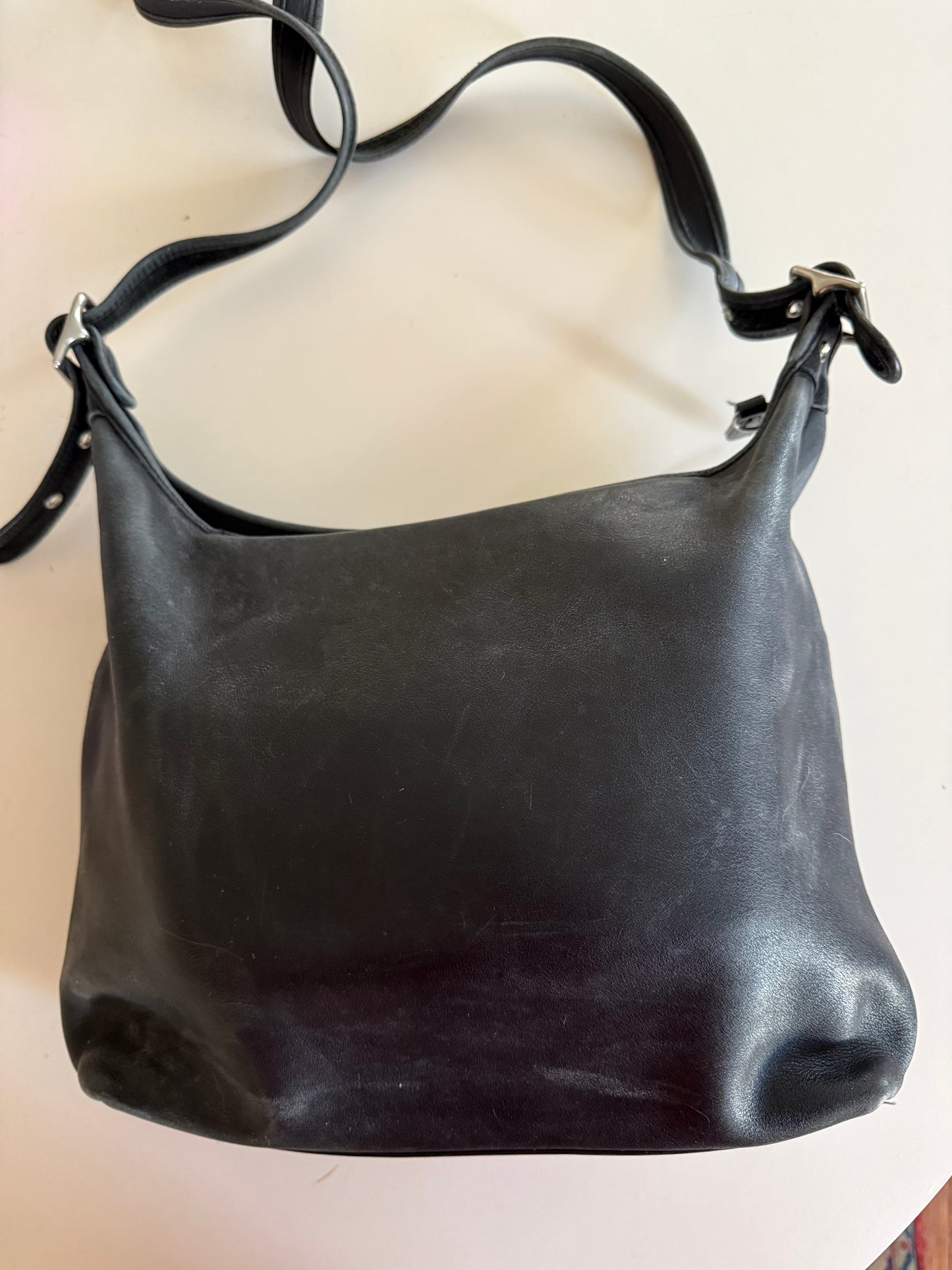 Vintage Coach Legacy Hobo Bag Black 9148