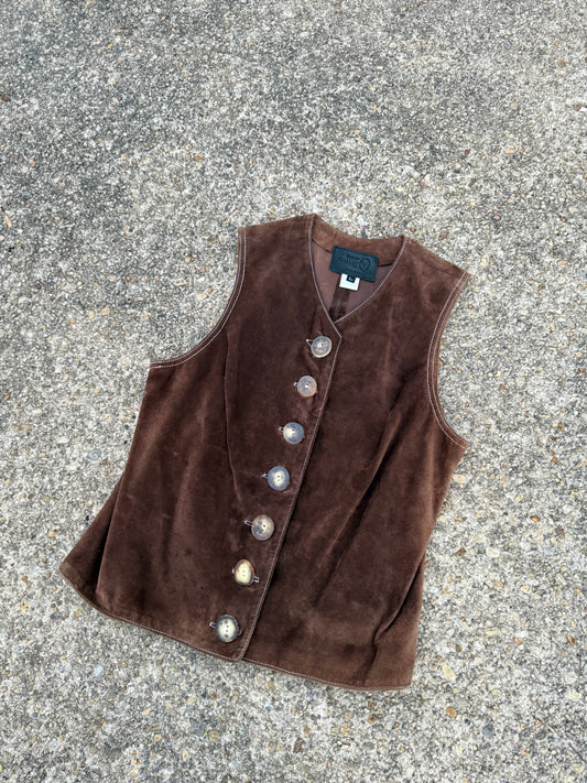 Tony Graham Vintage Suede Vest