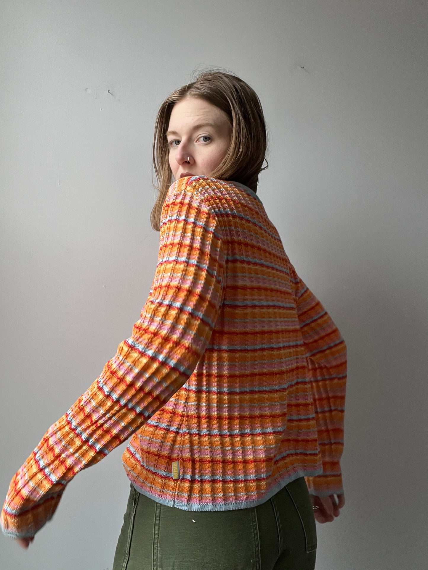 Colorful Striped Sweater