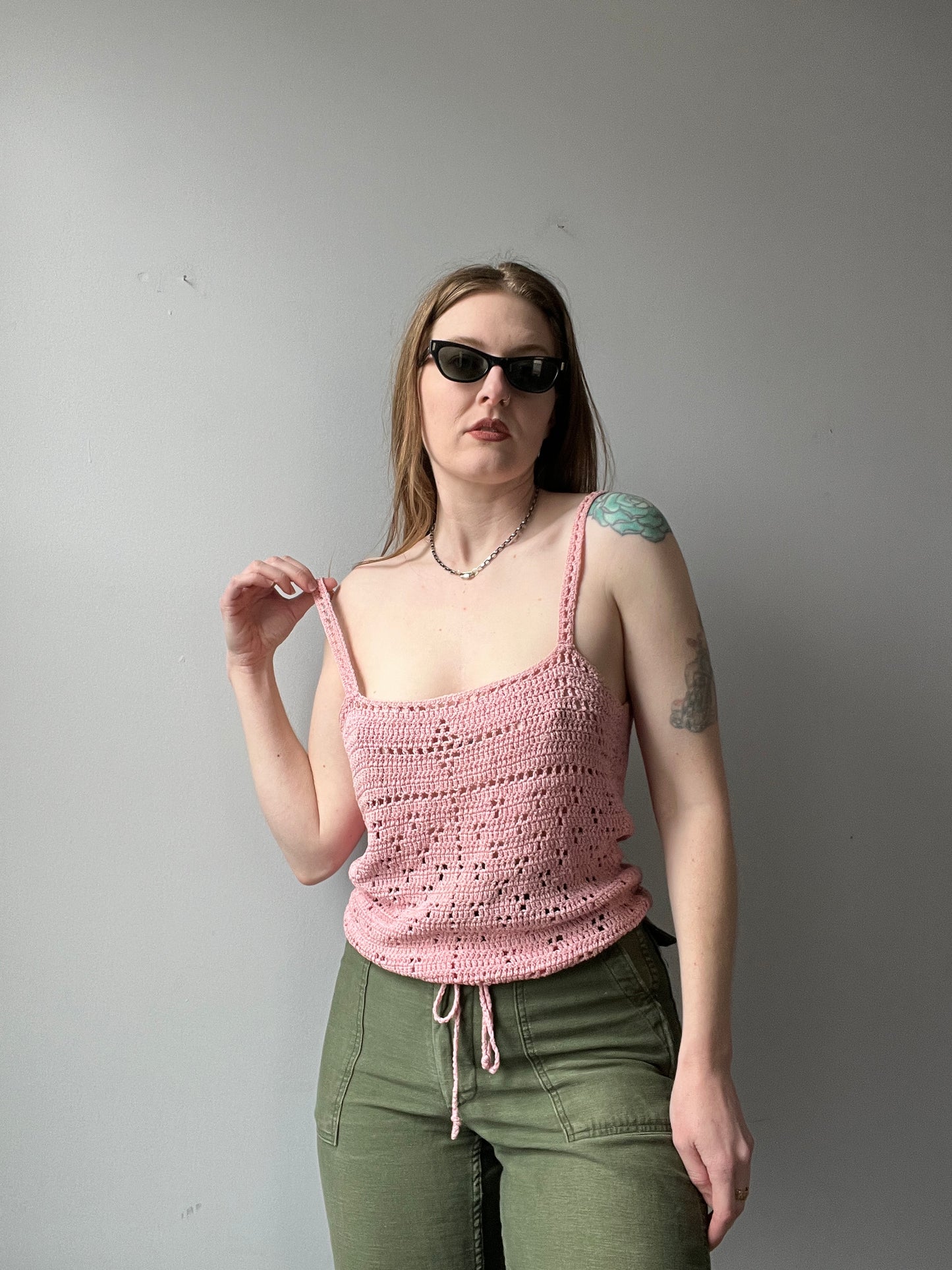 1970s Crochet Tank Top