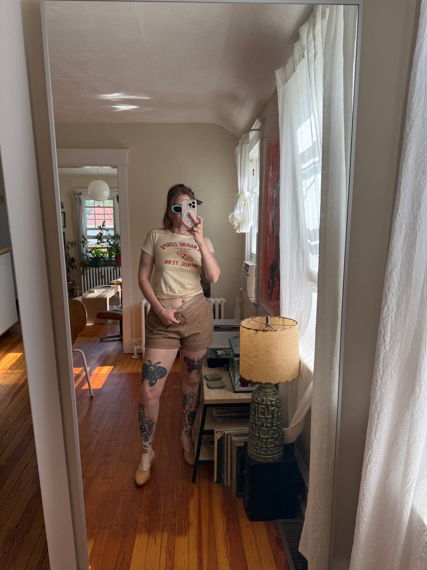 1940s Side Zip Shorts