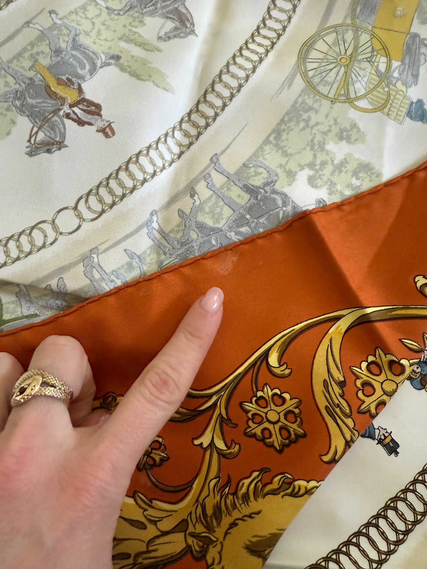 La Promenade de Longchamps Hermes Scarf