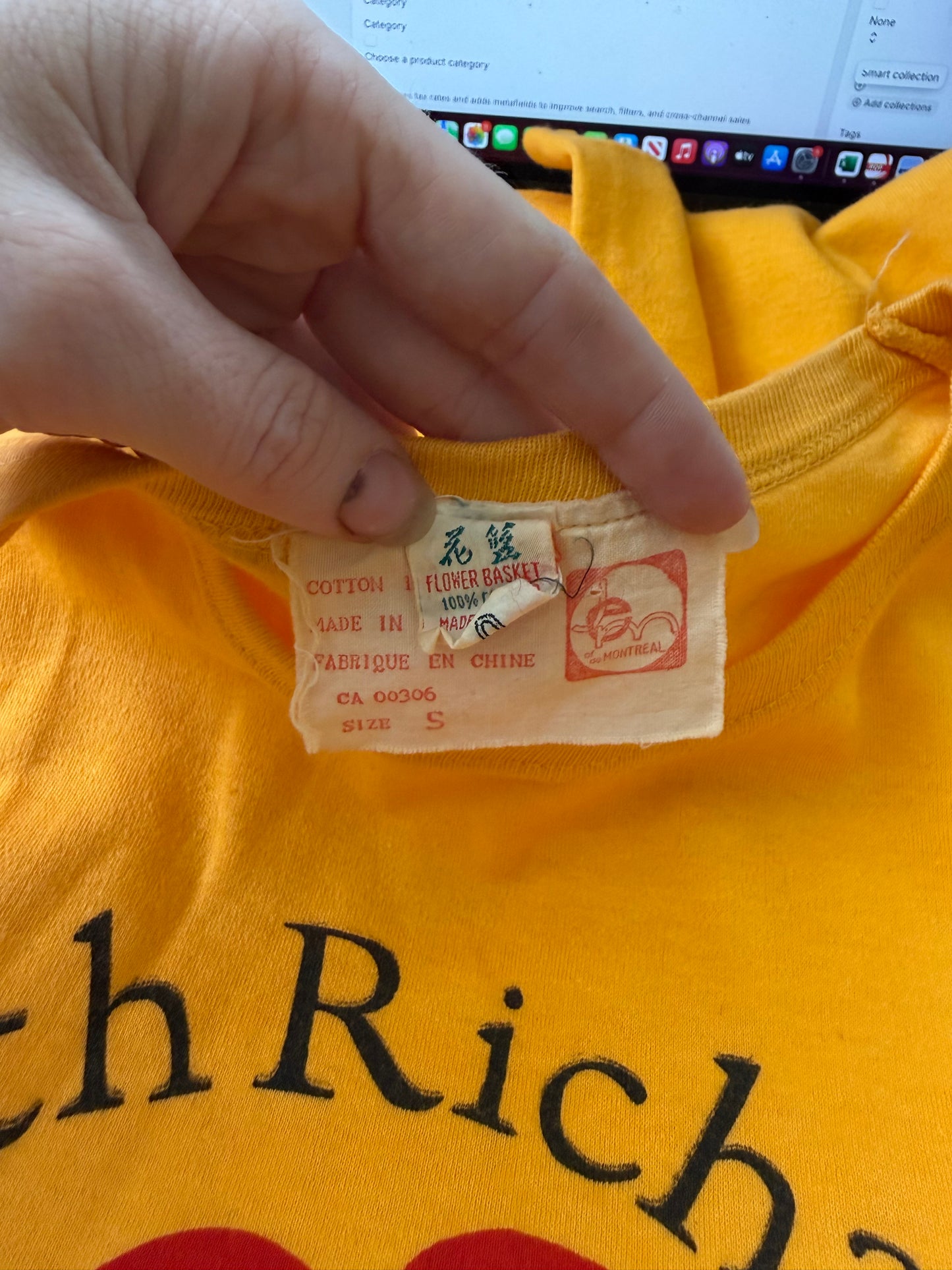 1979 Keith Richards The Rolling Stones Benefit Concert Tee S/M