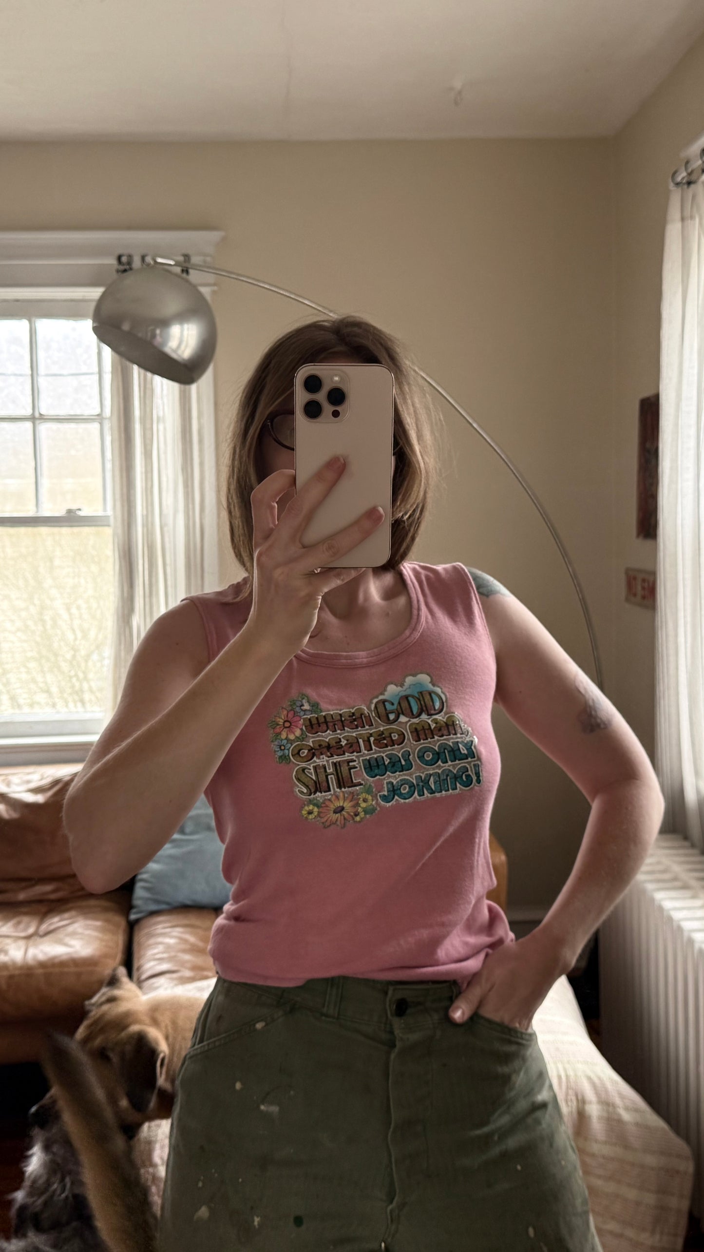 1970s/1980s God Created Man Tank