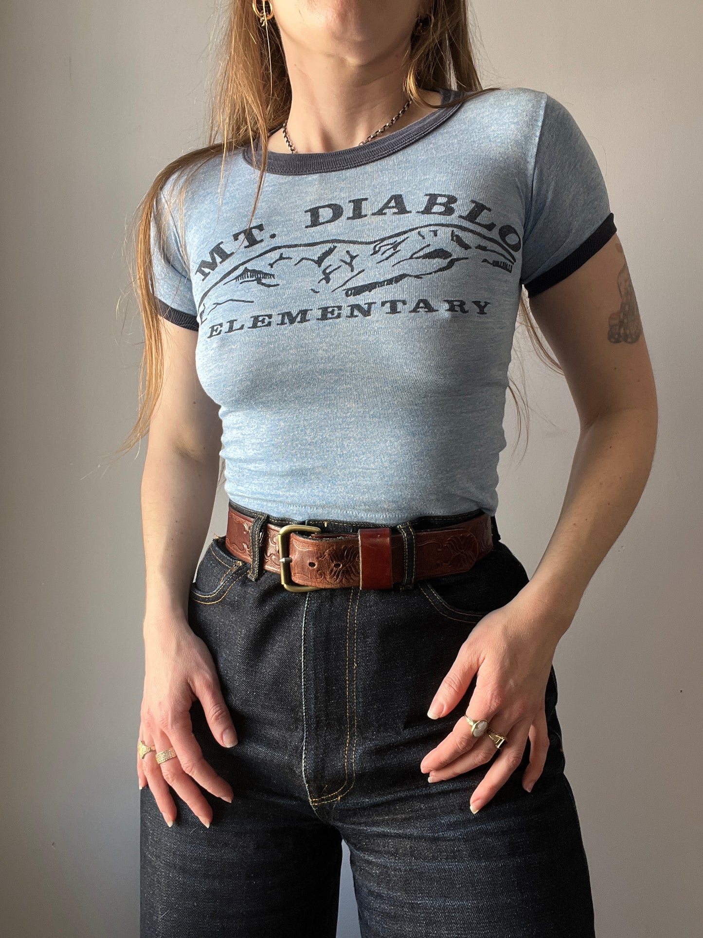 1970s Mt Diablo Tiny Tee XS