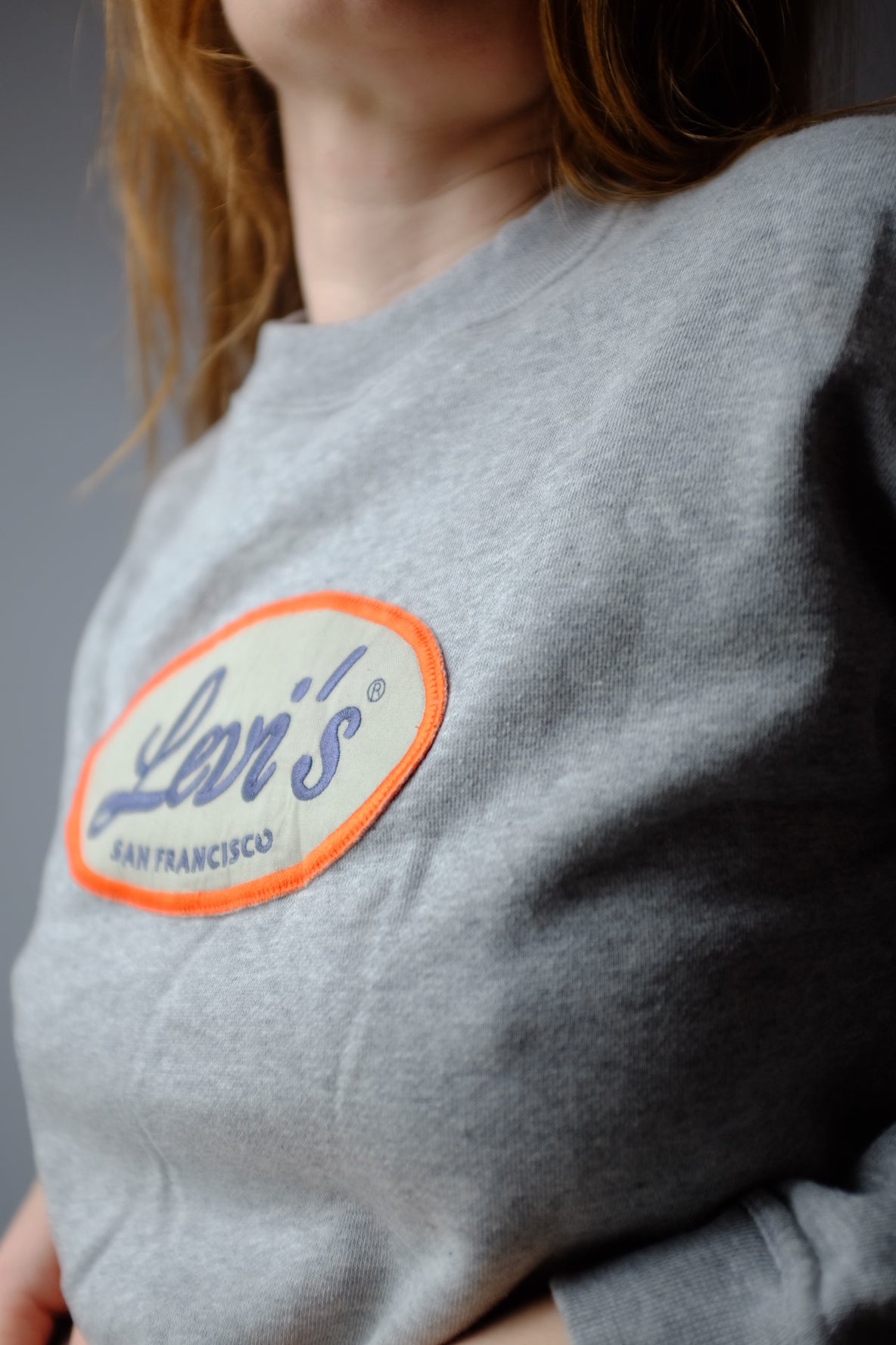 1990s Levi’s Cropped Crew Neck M