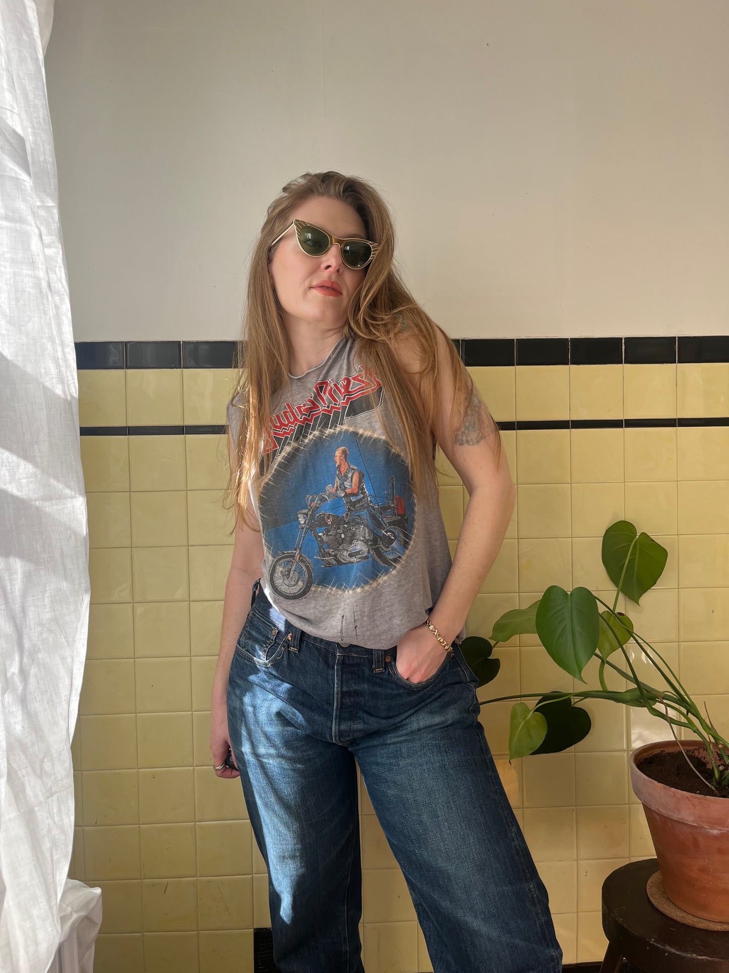1980's Iron Maiden Cut Off