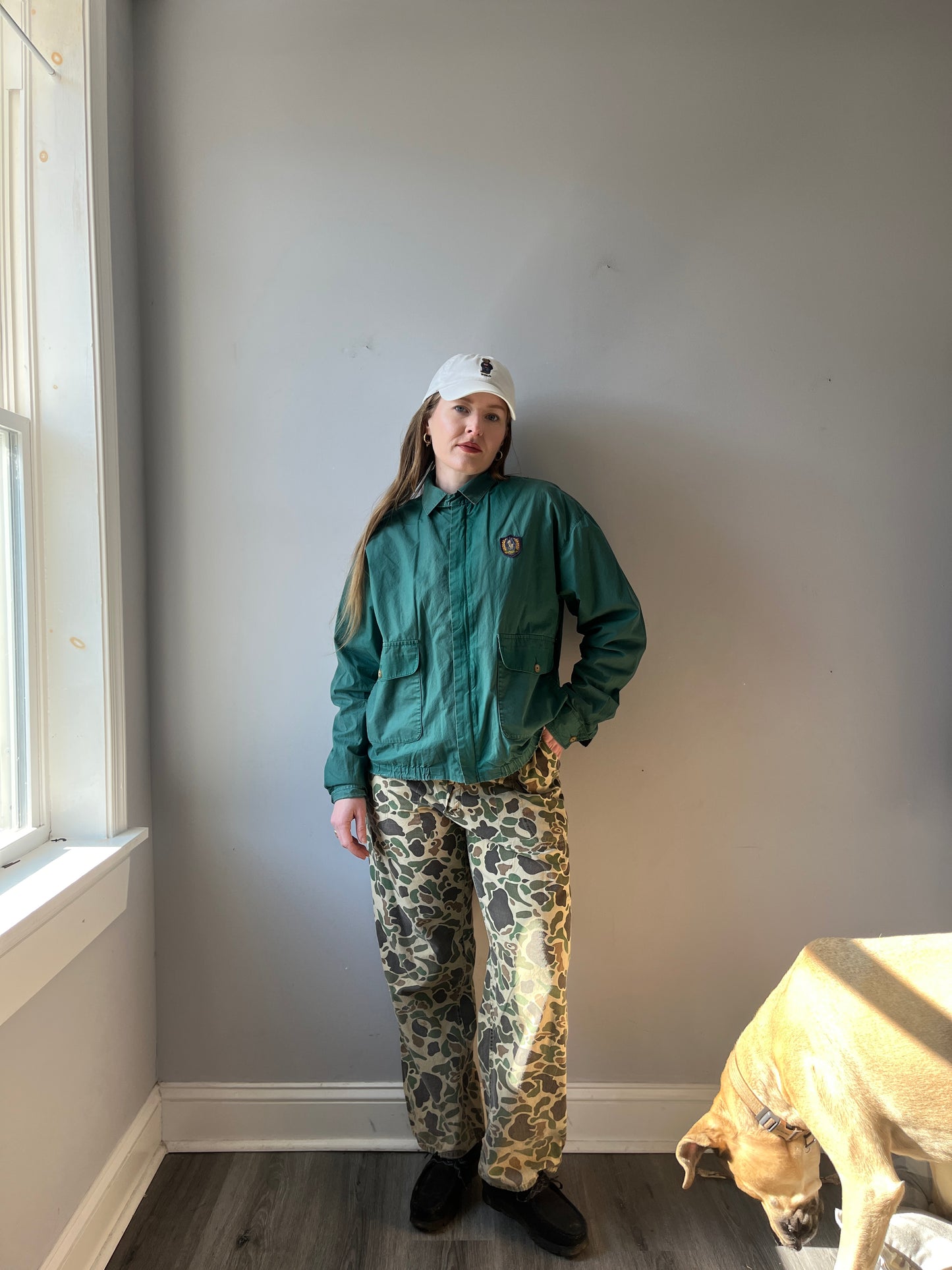 1980s Cotton Camo Pants 28" - 32"