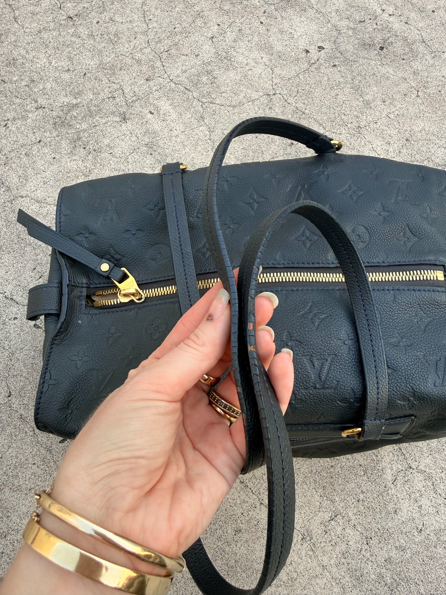 Louis Vuitton Monogram Empreinte Lumineuse PM Bag