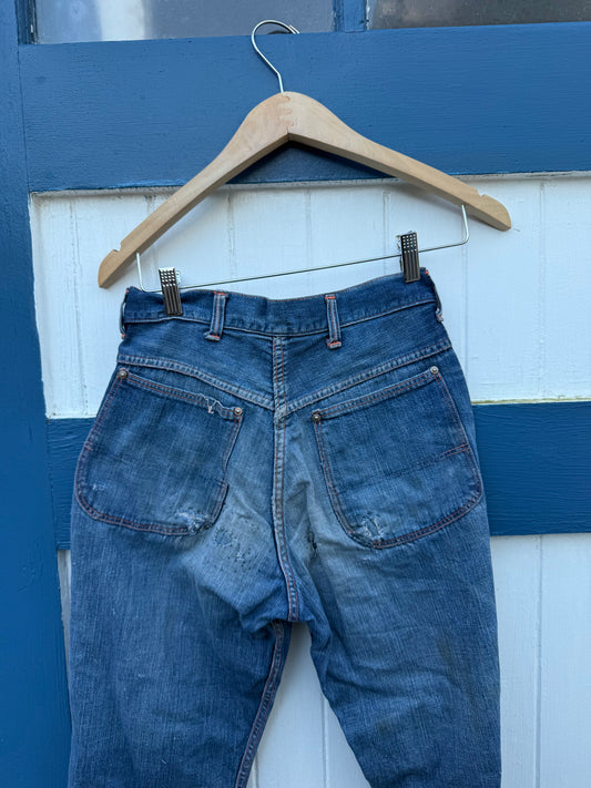 1940s 1950s Big Mac Denim Pants